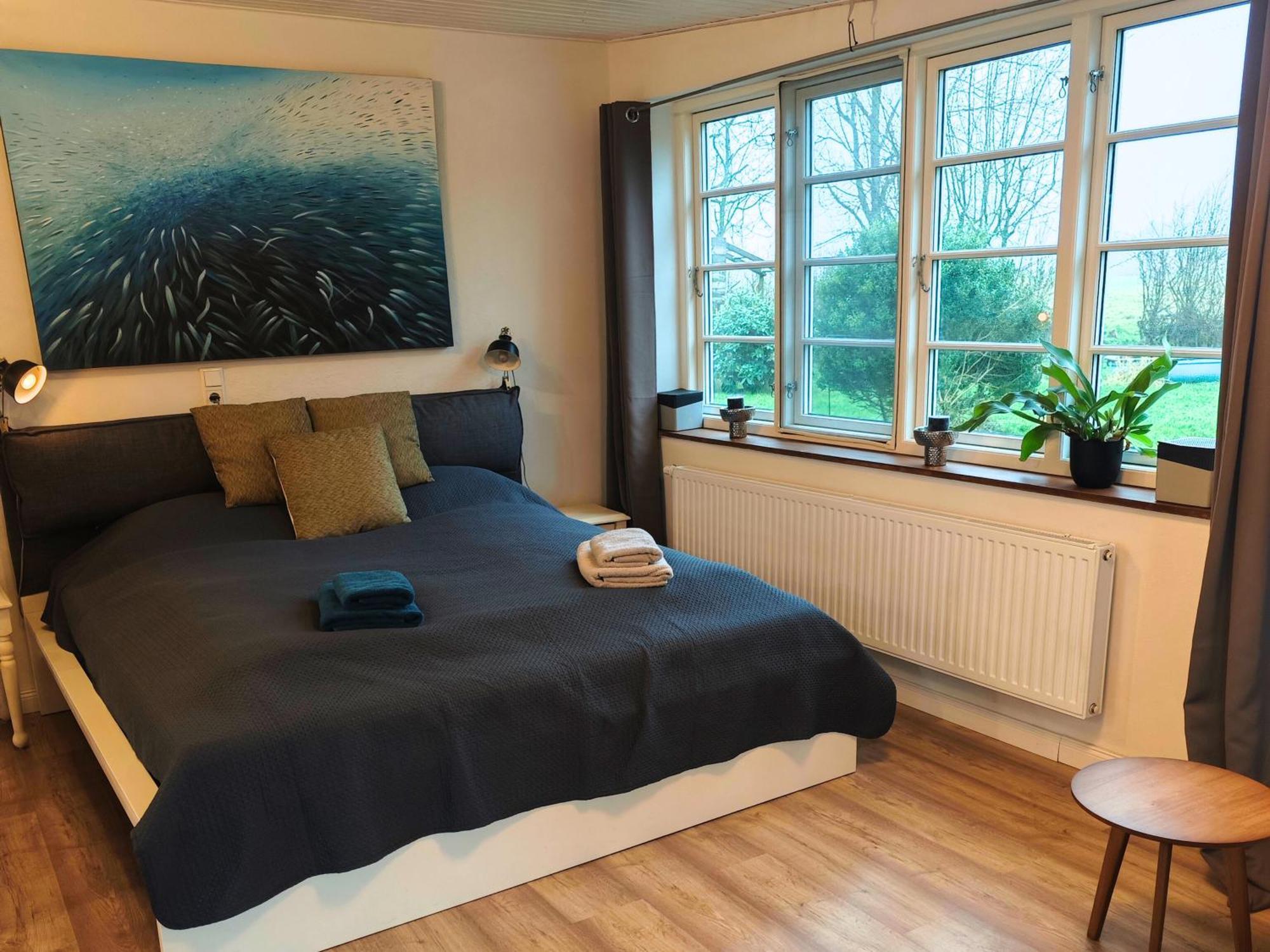 Ferienwohnung Diekblick - Kleiner Deichhof Hattstedtermarsch Eksteriør bilde